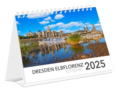 Kalender Dresden Elbflorenz kompakt 2025 - K4 Verlag, Peter Schubert