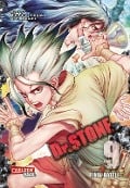 Cover-Bild zum Titel 'Dr. Stone 9' von 'Boichi, Riichiro Inagaki'