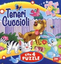 Cover-Bild zum Titel 'Teneri cuccioli. Libro puzzle' von ''