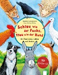 Cover-Bild zum Titel 'Schlau wie der Fuchs, treu wie der Hund - Wie Tiere lieben, fühlen und denken' von 'Friederun Reichenstetter'