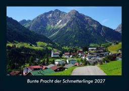 Cover-Bild zum Titel 'Bunte Pracht der Schmetterlinge 2027 Fotokalender DIN A4' von 'Tobias Schmitt, Kevin Heber'