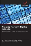 Cover-Bild zum Titel 'Cienkie warstwy tlenku wanadu:' von 'Chandrakant E. Patil'