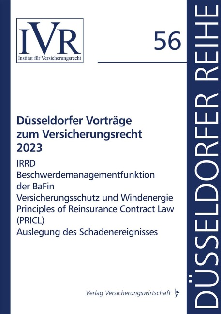 Düsseldorfer Vorträge zum Versicherungsrecht 2023 - 