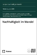 Cover-Bild zum Titel 'Nachhaltigkeit im Wandel' von ''