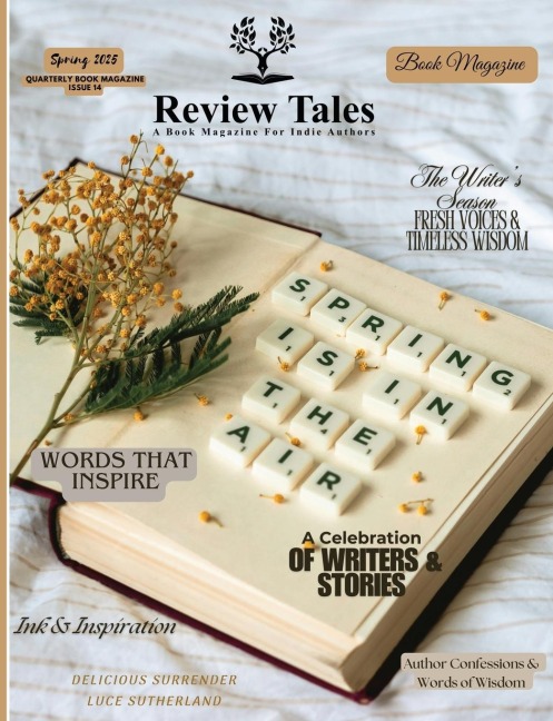 Review Tales - A Book Magazine For Indie Authors - 14th Edition (Spring 2025) - Jeyran Main