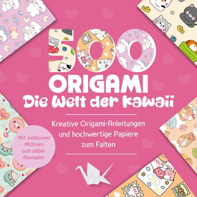 500x Origami - ganz einfach: Die Welt der Kawaii - mvg Verlag