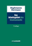 Cover-Bild zum Titel 'Das Arbeitsgebiet des Staatsanwalts' von 'Michael Heghmanns, Gunnar Herrmann'