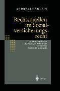 Cover-Bild zum Titel 'Rechtsquellen im Sozialversicherungsrecht' von 'Andreas Hänlein'