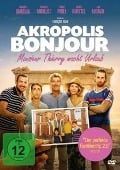 Cover-Bild zum Titel 'Akropolis Bonjour - Monsier Thierry macht Urlaub' von 'François Uzan, Ben Mazué, Guillaume Poncelet'