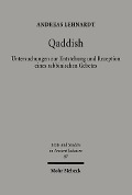 Cover-Bild zum Titel 'Qaddish' von 'Andreas Lehnardt'