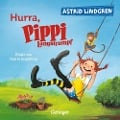 Cover-Bild zum Titel 'Hurra, Pippi Langstrumpf' von 'Astrid Lindgren'