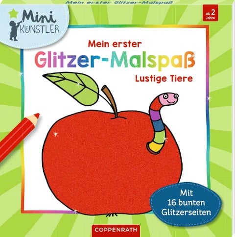 Mein erster Glitzer-Malspaß - Lustige Tiere - 