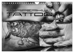 Cover-Bild zum Titel 'Körperkult Tattoo (Wandkalender 2027 DIN A4 quer), CALVENDO Monatskalender' von 'Renate Bleicher'