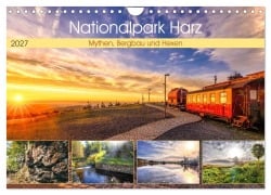 Cover-Bild zum Titel 'Nationalpark Harz - Mythen, Bergbau und Hexen (Wandkalender 2027 DIN A4 quer), CALVENDO Monatskalender' von 'Tom-Pic-Art'