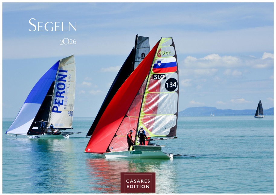 Segeln Kalender 2026 - Wandkalender | Fotokalender Sport 35x50cm | mit beeindruckenden Segelschiffen - für alle, die das Meer, Wind und Weite lieben - 