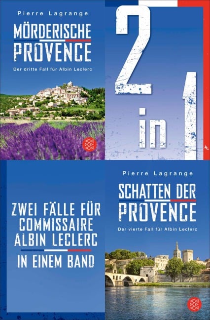 Mörderische Provence / Schatten der Provence - Zwei Fälle für Commissaire Albin Leclerc in einem Band - Pierre Lagrange