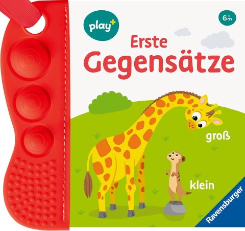 Ravensburger, play+ flip&plop: Erste Gegensätze (Mein allererstes Beißbuch) - Dynamo Limited