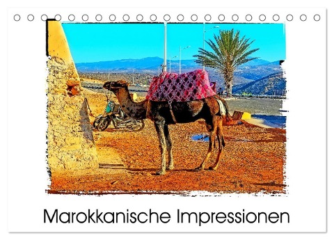Marokkanische Impressionen (Tischkalender 2025 DIN A5 quer), CALVENDO Monatskalender - Gabi Hampe