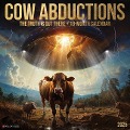 Cover-Bild zum Titel 'Cow Abductions 2025 12 X 12 Wall Calendar' von 'Willow Creek Press'