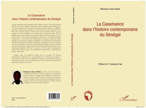 La Casamance dans l'histoire contemporaine du Senegal - Mohamed Lamine Manga