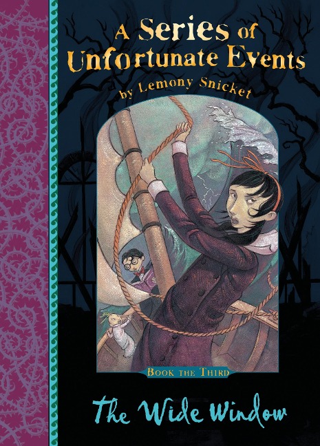 A Series of Unfortunate Events 03. The Wide Window. Netflix Tie-In - Lemony Snicket