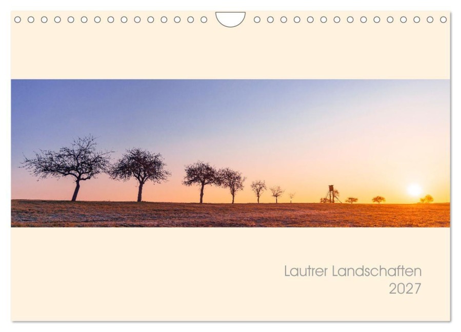 Lautrer Landschaften 2027 (Wandkalender 2027 DIN A4 quer), CALVENDO Monatskalender - Patricia Flatow