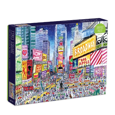 Michael Storrings Times Square 1000 Piece Puzzle - 