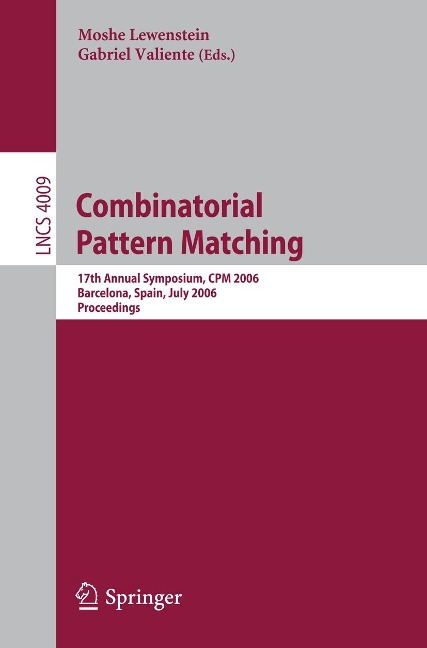 Combinatorial Pattern Matching - 