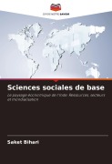 Cover-Bild zum Titel 'Sciences sociales de base' von 'Saket Bihari'