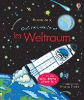 Cover-Bild zum Titel 'Guck mal, wer da ist! Im Weltraum' von 'Anna Milbourne'