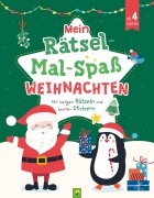 Cover-Bild zum Titel 'Mein Rätsel-Mal-Spaß Weihnachten' von 'Schwager & Steinlein Verlag'
