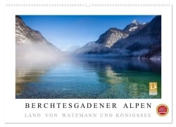 Cover-Bild zum Titel 'Berchtesgadener Alpen - Land von Watzmann und Königssee (Wandkalender 2026 DIN A2 quer), CALVENDO Monatskalender' von 'Christian Müringer'