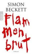 Cover-Bild zum Titel 'Flammenbrut' von 'Simon Beckett'