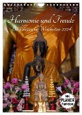 Harmonie und Freude Buddhistische Weisheiten 2024 (Wandkalender 2024 DIN A4 hoch), CALVENDO Monatskalender - Sven Gruse