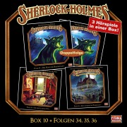 Cover-Bild zum Titel 'Folgen 34, 35, 36' von 'Arthur Conan Doyle, Marc Gruppe'