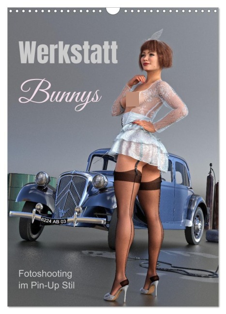 Werkstatt Bunnys (Wandkalender 2026 DIN A3 hoch), CALVENDO Monatskalender - Screenport Screenport