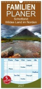 Cover-Bild zum Titel 'Familienplaner 2027 - Schottland - Wildes Land im Norden mit 5 Spalten (Wandkalender, 21 x 45 cm) CALVENDO' von 'Kalender. Com Kalender365. Com'