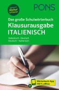 Cover-Bild zum Titel 'PONS Das große Schulwörterbuch Klausurausgabe Italienisch' von ''