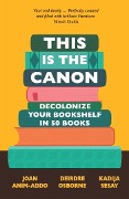 Cover-Bild zum Titel 'This Is the Canon' von 'Joan Anim-Addo'