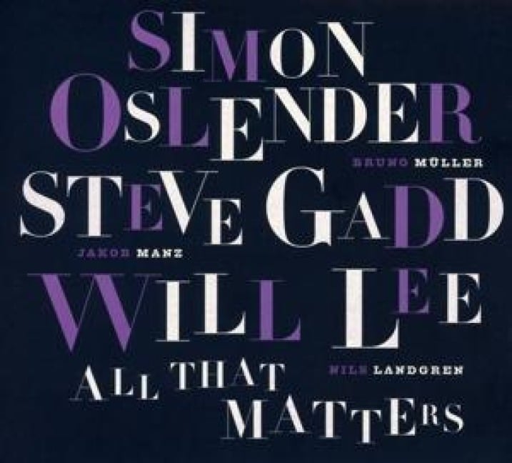 All That Matters - Simon/Gadd Oslender