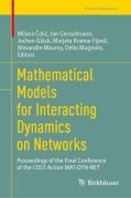 Cover-Bild zum Titel 'Mathematical Models for Interacting Dynamics on Networks' von ''