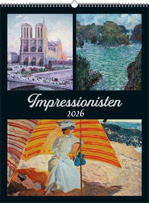 Impressionisten 2026 - Bild-Kalender 42x56 cm - Impressionists - Kunstkalender - Wand-Kalender - Malerei - Alpha Edition - 