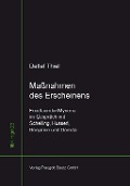 Cover-Bild zum Titel 'Maßnahmen des Erscheinens Friedlaender/Mynona im Gespräch mit Schelling, Husserl, Benjamin und Derrida' von 'Detlef Thiel'