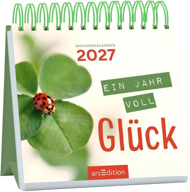 Mini-Wochenkalender Ein Jahr voll Glück 2027 - 