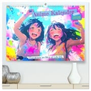 Cover-Bild zum Titel 'Anime Kalender - Charaktere im Slice-of-Life Stil (hochwertiger Premium Wandkalender 2026 DIN A2 quer), Kunstdruck in Hochglanz' von 'Mb Fotografie'