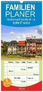 Familienplaner 2024 - Sehnsuchtsorte in la belle France mit 5 Spalten (Wandkalender, 21 x 45 cm) CALVENDO - Sulamay Fillinger
