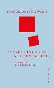 Cover-Bild zum Titel 'Aufzeichnungen aus dem Abseits' von 'Fjodor Dostojewskij'