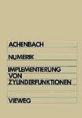 Cover-Bild zum Titel 'Numerik' von 'Johann-Jost Achenbach'