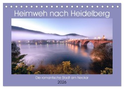 Cover-Bild zum Titel 'Heimweh nach Heidelberg - Die romantische Stadt am Neckar (Tischkalender 2026 DIN A5 quer), CALVENDO Monatskalender' von 'Thorsten Assfalg'