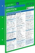 Cover-Bild zum Titel 'PONS Deklination Deutsch auf einen Blick' von ''